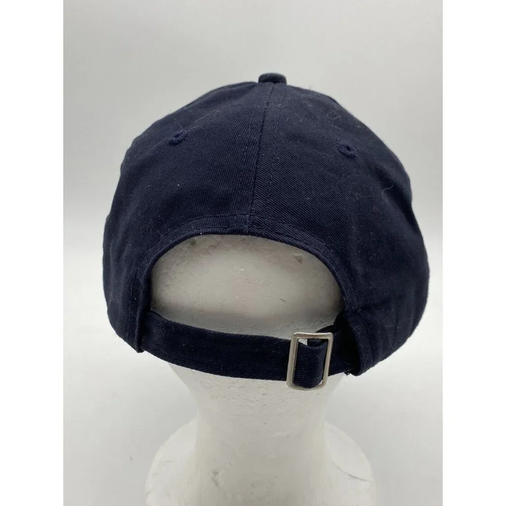 VTG Y2K Pebble Beach Pro-Am Hat Navy AT&T Tournament CaliFame Golf Cap Strapback